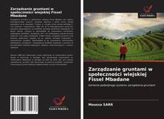 Capa do livro de Zarządzanie gruntami w społeczności wiejskiej Fissel Mbadane 