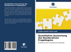 Buchcover von Quantitative Auswertung des Desiderativen Fragebogens