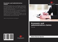 Economic and administrative claims kitap kapağı