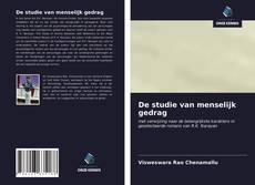 Bookcover of De studie van menselijk gedrag