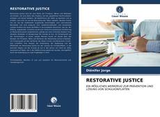 Couverture de RESTORATIVE JUSTICE