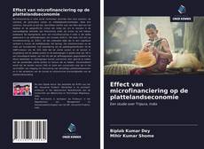 Buchcover von Effect van microfinanciering op de plattelandseconomie