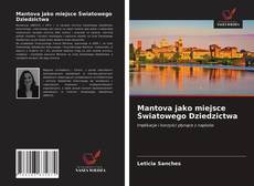 Buchcover von Mantova jako miejsce Światowego Dziedzictwa