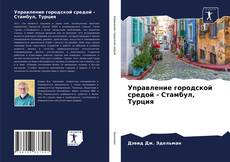 Buchcover von Управление городской средой - Стамбул, Турция