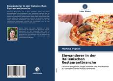 Capa do livro de Einwanderer in der italienischen Restaurantbranche 