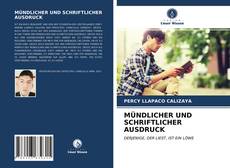 MÜNDLICHER UND SCHRIFTLICHER AUSDRUCK的封面