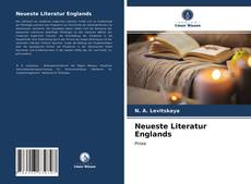 Buchcover von Neueste Literatur Englands