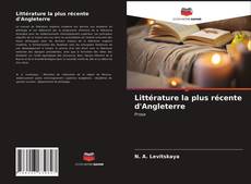 Обложка Littérature la plus récente d'Angleterre