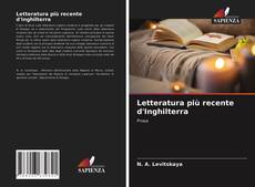 Copertina di Letteratura più recente d'Inghilterra