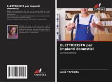 Portada del libro de ELETTRICISTA per impianti domestici