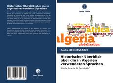 Capa do livro de Historischer Überblick über die in Algerien verwendeten Sprachen 