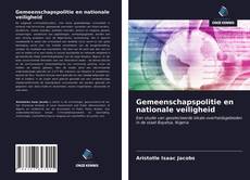 Couverture de Gemeenschapspolitie en nationale veiligheid