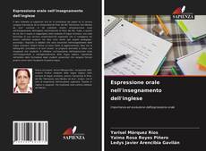 Bookcover of Espressione orale nell'insegnamento dell'inglese