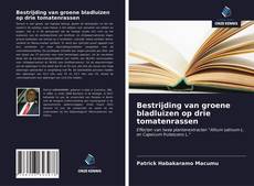 Bookcover of Bestrijding van groene bladluizen op drie tomatenrassen