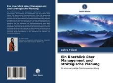 Buchcover von Ein Überblick über Management und strategische Planung