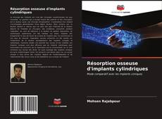 Capa do livro de Résorption osseuse d'implants cylindriques 