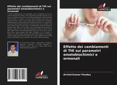 Bookcover of Effetto dei cambiamenti di THI sui parametri ematobiochimici e ormonali
