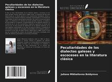 Capa do livro de Peculiaridades de los dialectos galeses y escoceses en la literatura clásica 