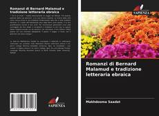 Romanzi di Bernard Malamud e tradizione letteraria ebraica kitap kapağı