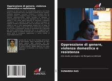 Portada del libro de Oppressione di genere, violenza domestica e resistenza