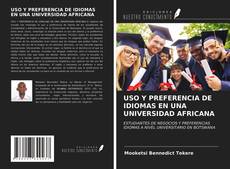 Couverture de USO Y PREFERENCIA DE IDIOMAS EN UNA UNIVERSIDAD AFRICANA