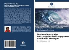 Copertina di Wahrnehmung des Leistungsbeurteilungsprozesses durch den Manager