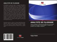 Couverture de ANALYSTE DE FILIGRANE