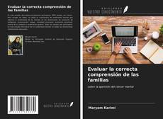 Portada del libro de Evaluar la correcta comprensión de las familias