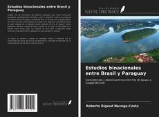 Capa do livro de Estudios binacionales entre Brasil y Paraguay 