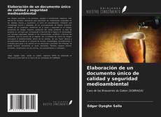 Portada del libro de Elaboración de un documento único de calidad y seguridad medioambiental