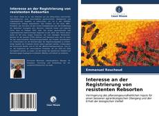 Capa do livro de Interesse an der Registrierung von resistenten Rebsorten 