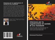 Portada del libro de Interesse per la registrazione di varietà di uva resistenti