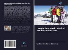 Bookcover of Langlaufen maakt deel uit van het universum