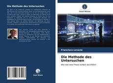 Capa do livro de Die Methode des Untersuchen 