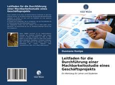 Copertina di Leitfaden für die Durchführung einer Machbarkeitsstudie eines Geschäftsprojekts