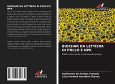 Bookcover of BIOCHAR DA LETTIERA DI POLLO E NPK