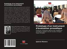 Capa do livro de Prototype d'un instrument d'évaluation prosodique 