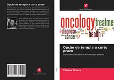 Capa do livro de Opção de terapia a curto prazo 