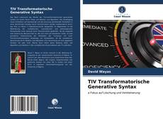 Copertina di TIV Transformatorische Generative Syntax