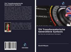 Bookcover of TIV Transformatorische Generatieve Syntaxis