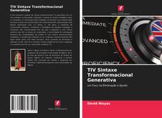 Buchcover von TIV Sintaxe Transformacional Generativa