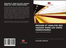 Buchcover von MESURE ET ANALYSE DES VAGUES DANS LES VOIES FERROVIAIRES