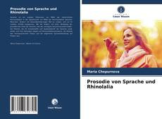 Prosodie von Sprache und Rhinolalia kitap kapağı