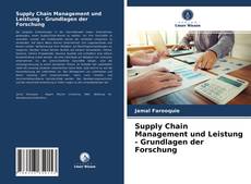 Capa do livro de Supply Chain Management und Leistung - Grundlagen der Forschung 