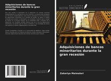 Portada del libro de Adquisiciones de bancos minoritarios durante la gran recesión