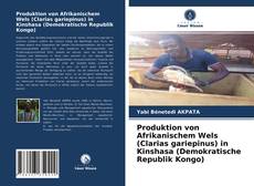 Capa do livro de Produktion von Afrikanischem Wels (Clarias gariepinus) in Kinshasa (Demokratische Republik Kongo) 