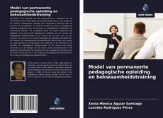 Bookcover of Model van permanente pedagogische opleiding en bekwaamheidstraining