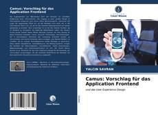 Capa do livro de Camus: Vorschlag für das Application Frontend 