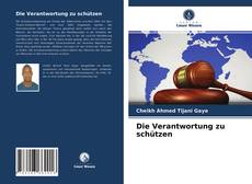 Die Verantwortung zu schützen kitap kapağı