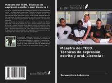 Couverture de Maestro del TEEO. Técnicas de expresión escrita y oral. Licencia I